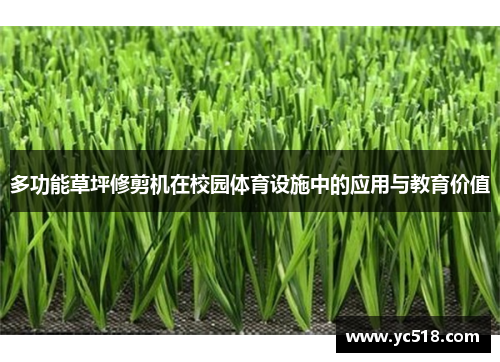 多功能草坪修剪机在校园体育设施中的应用与教育价值